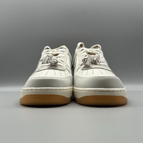 Nike Air Force 1 '07 “Tassels”Light Bone Gum Men’s Size 11.5 HF5697-001 - Picture 2 of 9